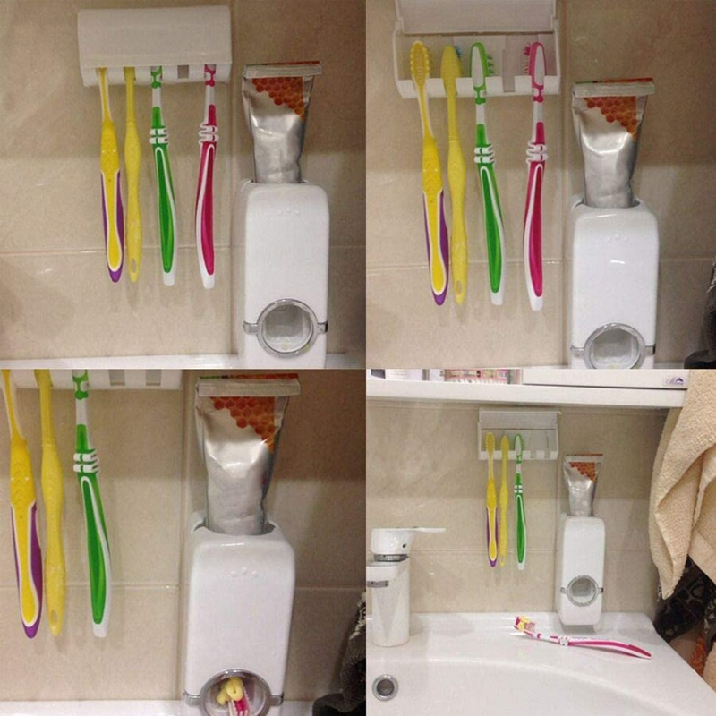Dispenser Max - Suporte para Escova de Dentes