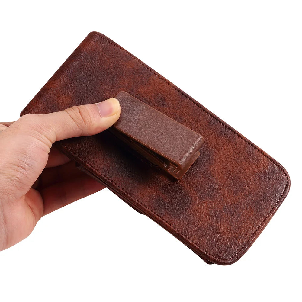 Porta Celular de Couro Universal