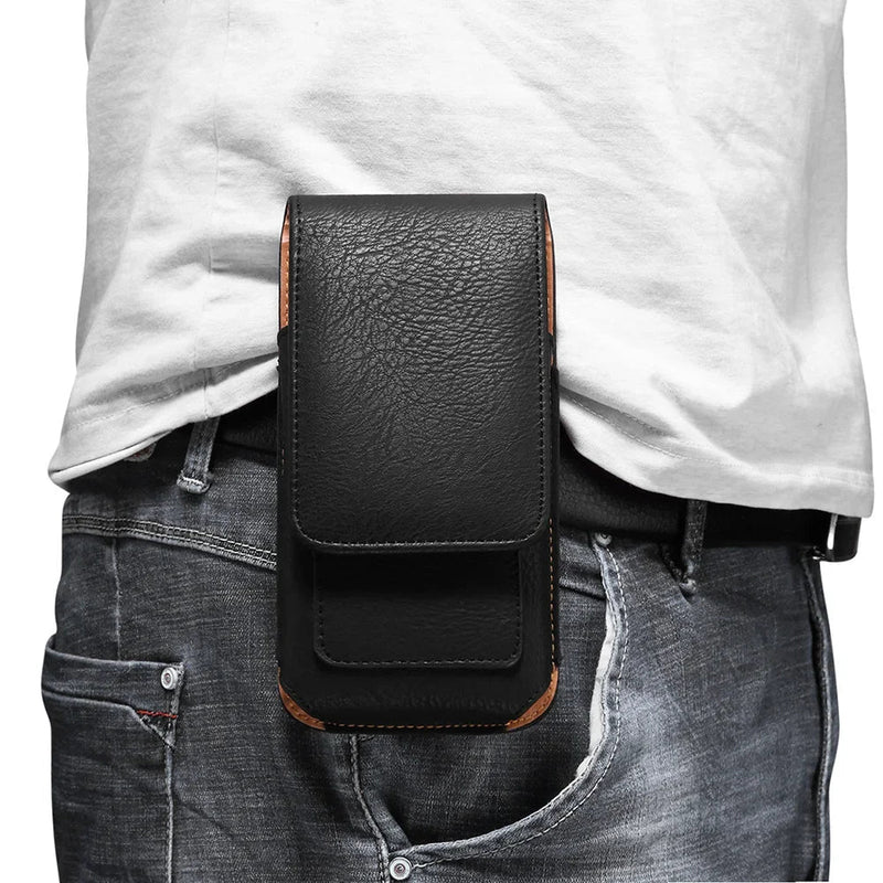 Porta Celular de Couro Universal